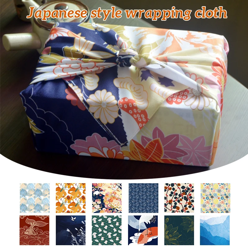 日本の風呂敷布 70X70Cm 弁当箱ラップ ランチ包装 ス - Furoshiki Wrap Cloth のレビューと価格