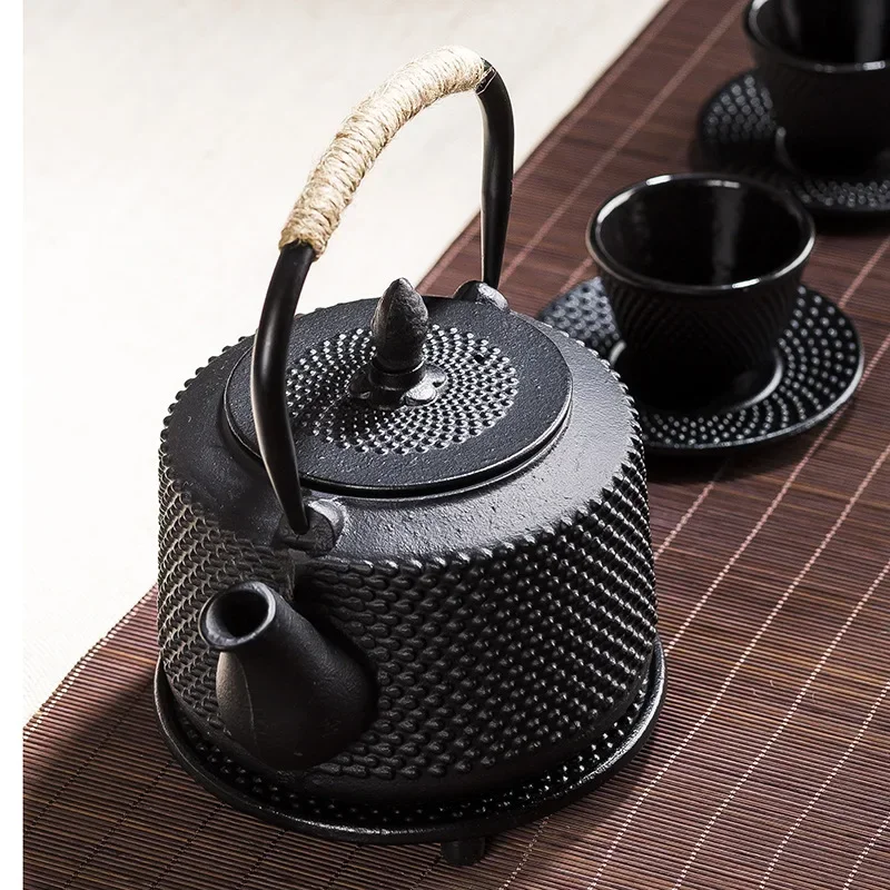 鋳鉄製ティーポット、湯沸かしケトル、健康的な無塗装、家庭用茶 - Cast Iron Tetsubin のレビューと価格